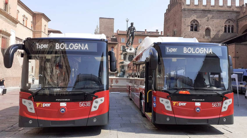 Виды общественного транспорта в Болонье